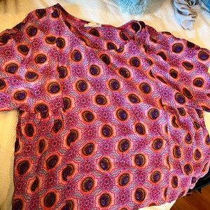 Maeve patterned blouse